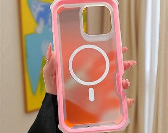 GlowFort DualMag Case – Radiant Magnetic Shield for iPhone 8 to 16 Plus Series