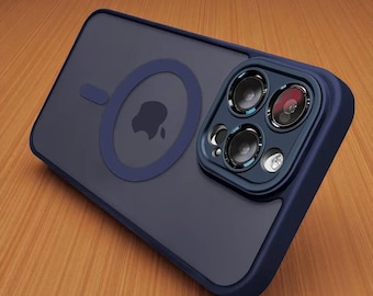 Funda magnética mate para iPhone: GlacierGuard, translúcida y a prueba de golpes