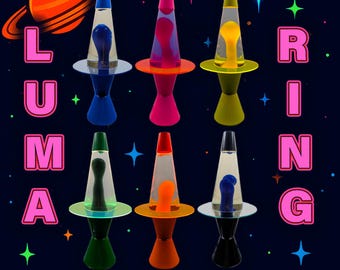 Luma Ring - Acrylic Ring Accessory for Lava Lamps