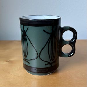 4 Finger Handle Mug - Etsy