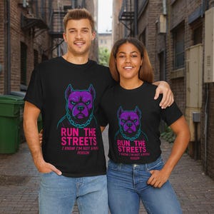 Unisex Cotton Animal Graphic T-Shirt: Dog Lover Gift
