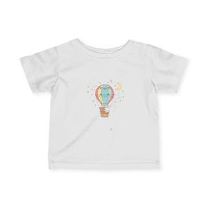 Air Balloon Baby T-Shirt: 100% Cotton Unisex Tee