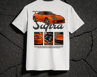 Toyota Supra MK4 White T-Shirt