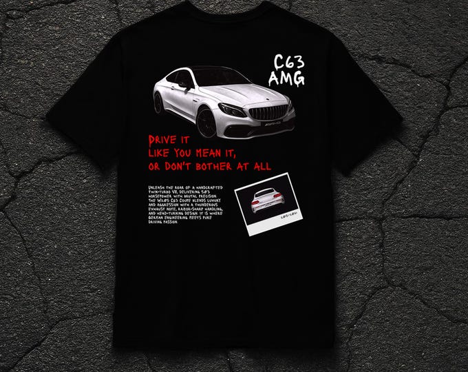 Mercedes C63 AMG Black T-Shirt