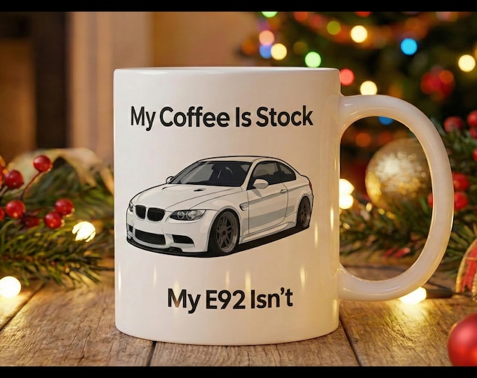 BMW E92 M3 Ceramic Coffee Mug |