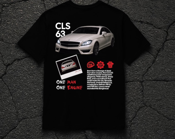 Mercedes CLS 63 Black T-Shirt