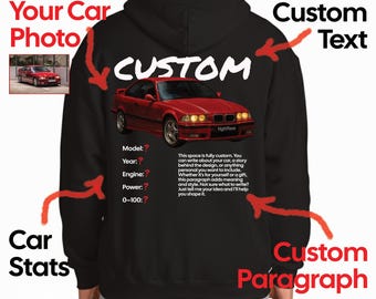 Custom Car Hoodie