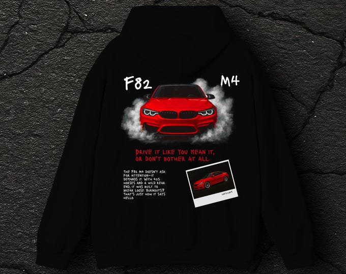 BMW M4 Hoodie Black