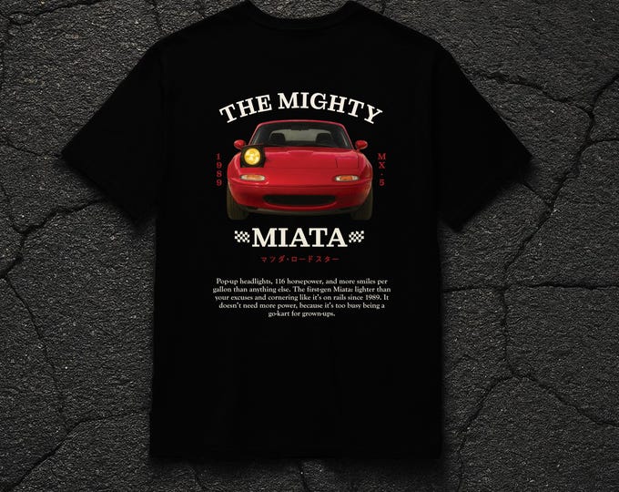 Mazda Miata Black T-Shirt