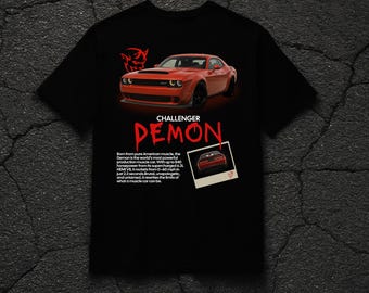 Dodge Challenger Demon Black T-Shirt