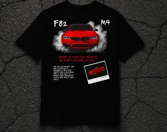 BMW F82 M4 Black T-Shirt