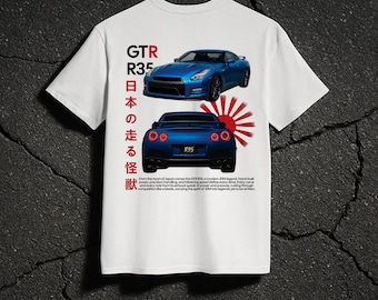 Nissan GTR R35 White T-Shirt