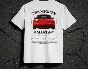 Mazda Miata White T-Shirt