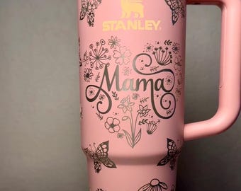 Lasergravierte 30 Unzen Stanley Becher - Perfekt zum Muttertag