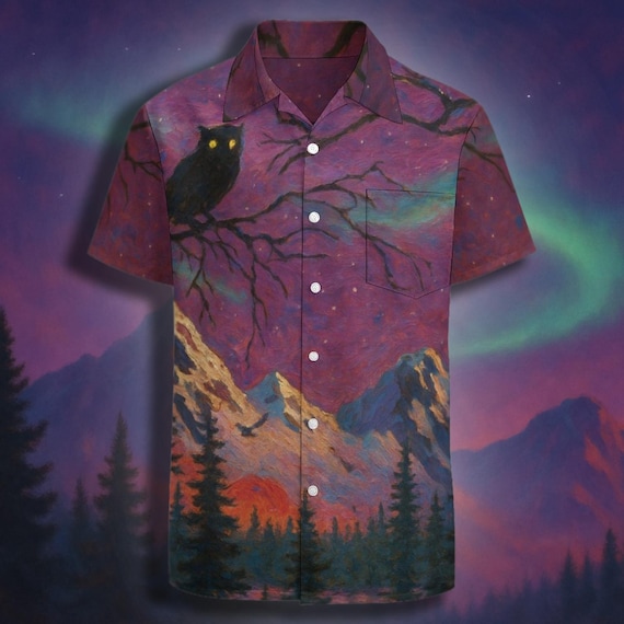 owl dress shirt Owl Oxford Button-Up