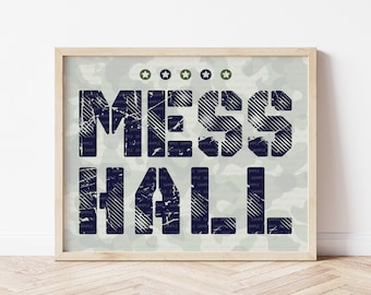 Army Mess Hall | Etsy