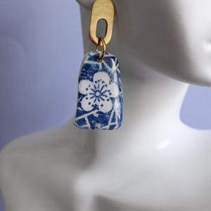 Portuguese Tile earring