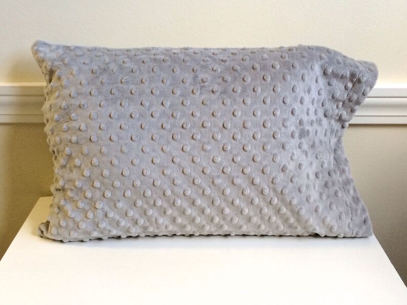 Minky Pillowcase Toddler size 12x16 or 13x18 inch Sleep Etsy