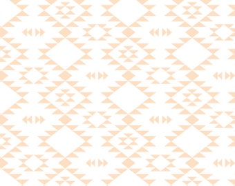 Changing Pad Cover - Navajo Coral - Contoured, Baby Girl Changing Pad Cover, Nurser,
