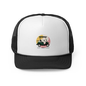 Retro Golf Trucker Cap, lustige Golf Trucker Cap, Geschenk für Golfer, Sommer Accessoire, Outdoor Cap, Sportbekleidung