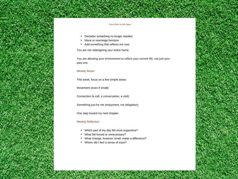 Lege Nest-gids voor moeders boven de 50 | Life After Kids Leave Home | Pdf-download afbeelding 7