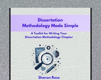 Kit di strumenti metodologici essenziali per la dissertazione per una ricerca semplificata (download immediato del PDF)