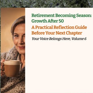 Guía de reflexión sobre la jubilación para mujeres mayores de 50 años: Cuaderno de trabajo para el próximo capítulo (PDF imprimible)