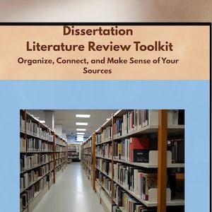 Literature Review Made Easy: Your Graduate Dissertation Success Toolkit PDF  Instant Download)