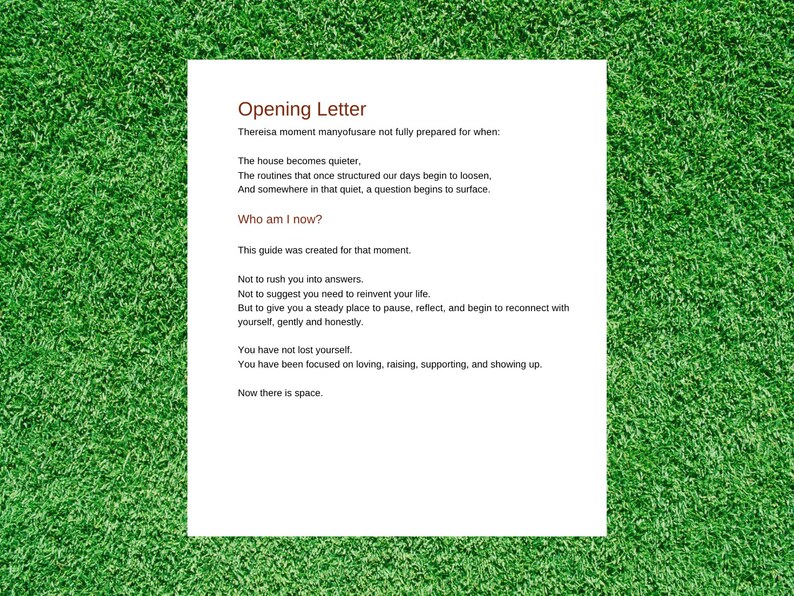Lege Nest-gids voor moeders boven de 50 | Life After Kids Leave Home | Pdf-download afbeelding 3
