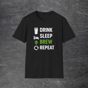 Homebrew Tshirt - Unisex Softstyle Tee, Craft Beer Shirt, Brewing Gift, Beer Lover Gift, Homebrewing Shirt, Brewery Apparel