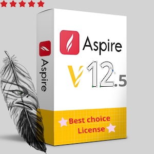 Vectric Aspire 12.5. Downloadable 3D CNC relief model (.crv) format, includes a collection of clipart files and an extra bonus - Aspire 12.5