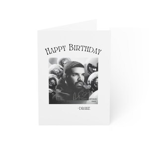 Drake Scorpion Birthday Cards Set (1, 10, 30, 50 pcs) | Unique Stationery, Birthday Wishes, Art Cards, Happy Birthday, Celebration Cards