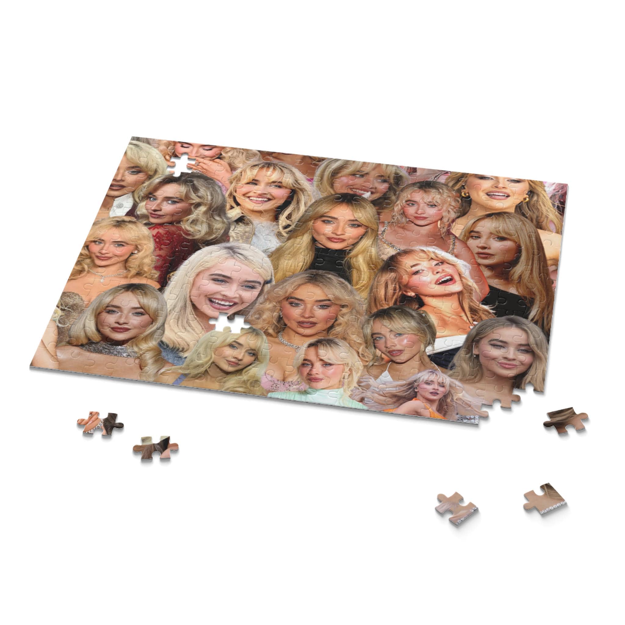 Discover Sabrina Carpenter Jigsaw Puzzle, Sabrina Carpenter Merch | Pop Star Jigsaw Gift