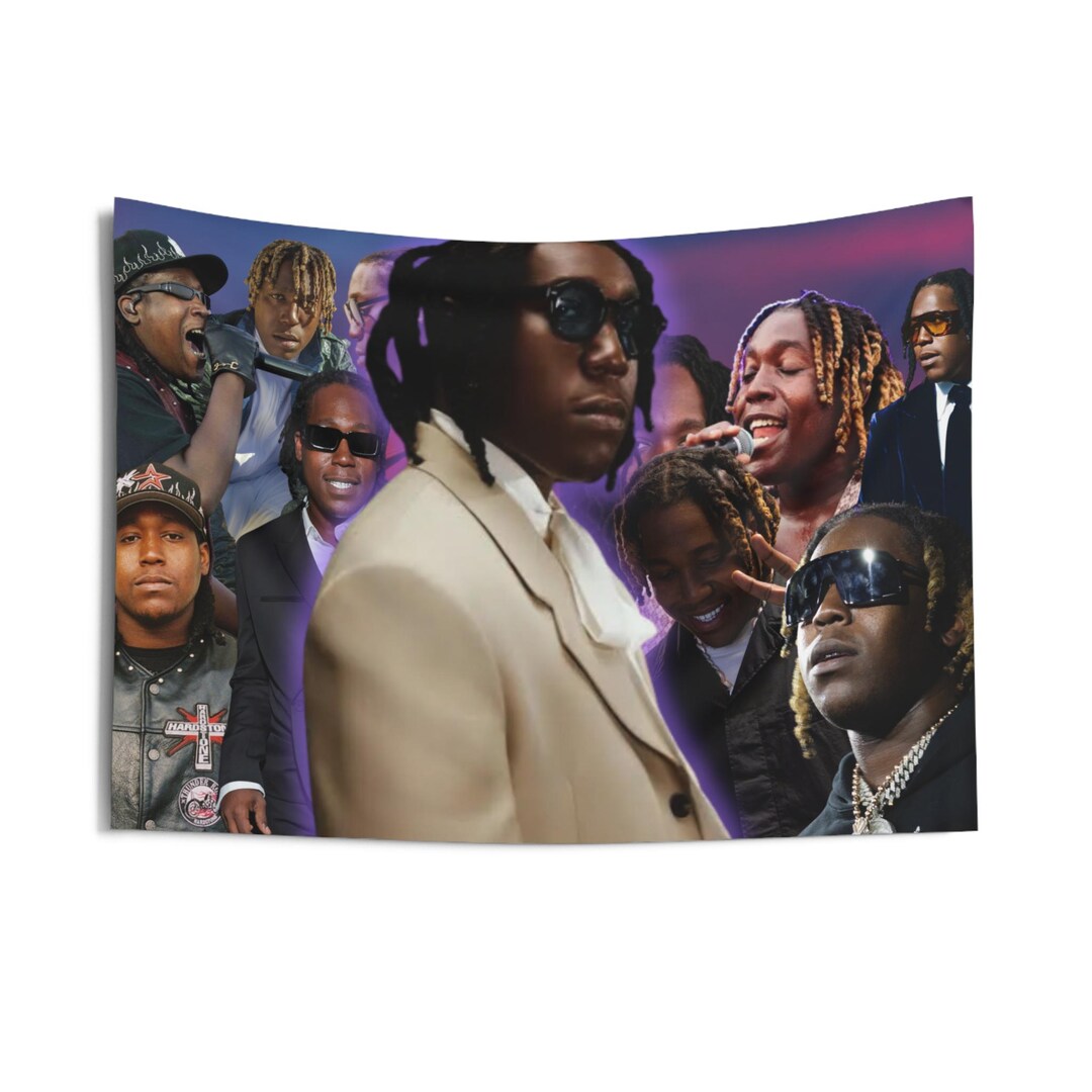 Don Toliver-inspired Collage Portrait Hip Hop Artist Indoor Wall ...
