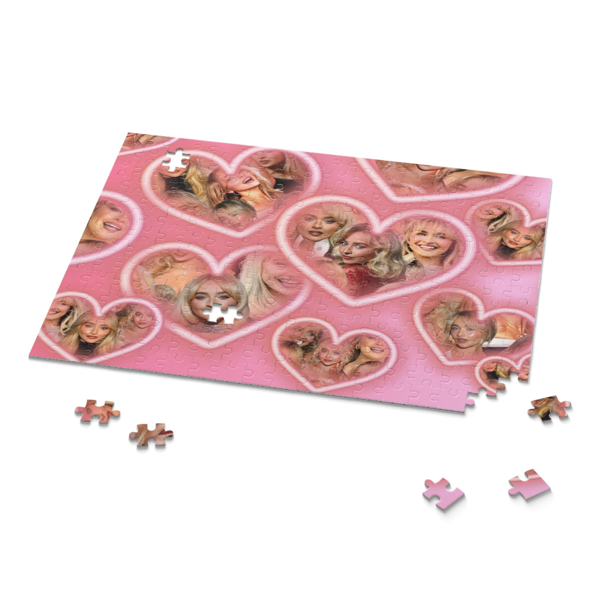 Discover Sabrina Carpenter Collage Jigsaw Puzzle, Sabrina Carpenter Merch