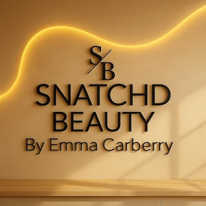 Business Logo Sign, Reception Logo Sign, Beauty Salon Sign, Laser Cut Logo Sign, 3D Business Sign, Business Signboard, Aesthetic Salon Sign