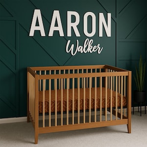 Custom Wood Baby Name Sign | Letter Wall Art | Kids Room Art | Wall Art for Nursery | Baby Name Sign | Kids Room Decor | Wooden Sign | Boho