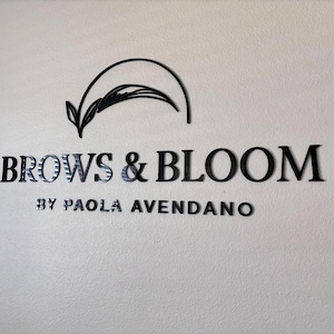 Laser Cut Business Logo Sign, Reception Decor, 3D Signboard image 20