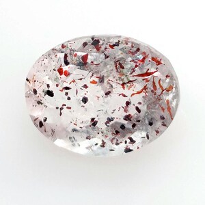 Lapidocrocite Quartz Gemstone: Oval Healing Crystal for Jewelry