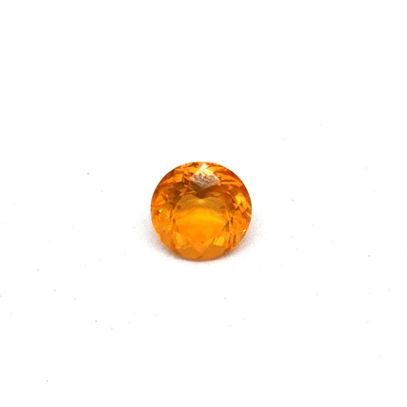 Natural Mexican Opal 2.20 Ct 9mm Round Clean Fire Loose Gemstone Luxury Jewelry Stone