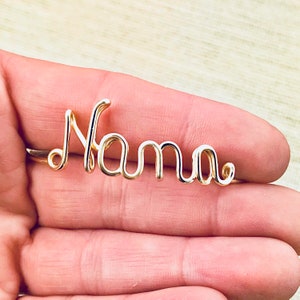 Nana Gift, Nana, Nana Bracelet Dainty Nana bracelet. Nana Gift. Nana Bracelet. Nana Jewelry.Nona Mothers day gift image 9