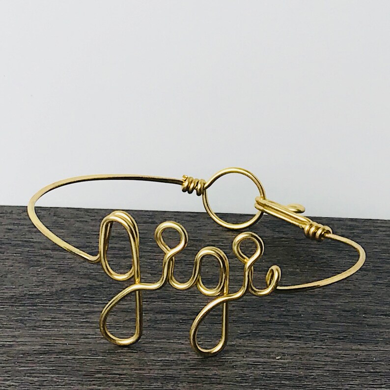 Gigi Gifts Gigi Bracelet Personalized Jewelry Gifts for Etsy