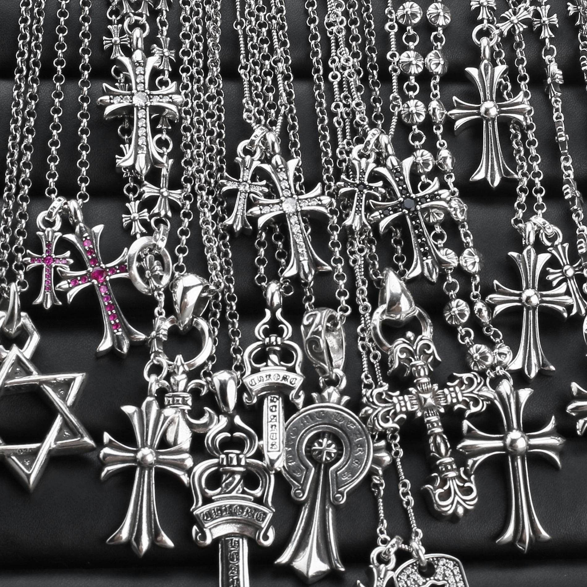 Replica chrome hearts - Etsy Polska