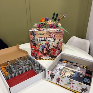 zombicide character card sleeves Zombicide: Undead or Alive Compatible Sleeve Bundle (8801 X 2 + 8827 X 1) free game nights Sleeve size | BoardGameGeek