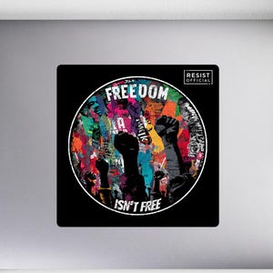 Civil Rights Activism Sticker: MLK Legacy, BLM Movement, Social Justice, Good Trouble Decal