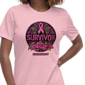 Pink Ribbon Warrior: Breast Cancer Survivor Tee | Empowering Support Shirt for Fighters & Awareness