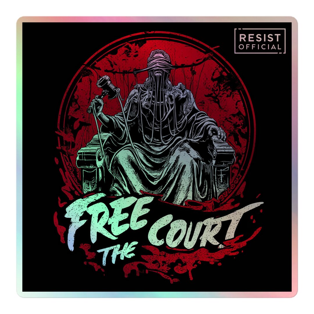 Scotus Sticker Supreme Court Reform Holographic Sticker: Expand SCOTUS, Judicial Fix ...