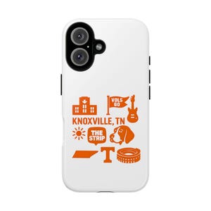 Knoxville TN Phone Case, Gift for College Students, Volunteer Pride