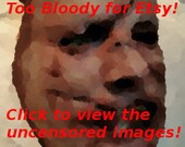 Face Mask - Leatherface Look Option (Must purchase with a mask)