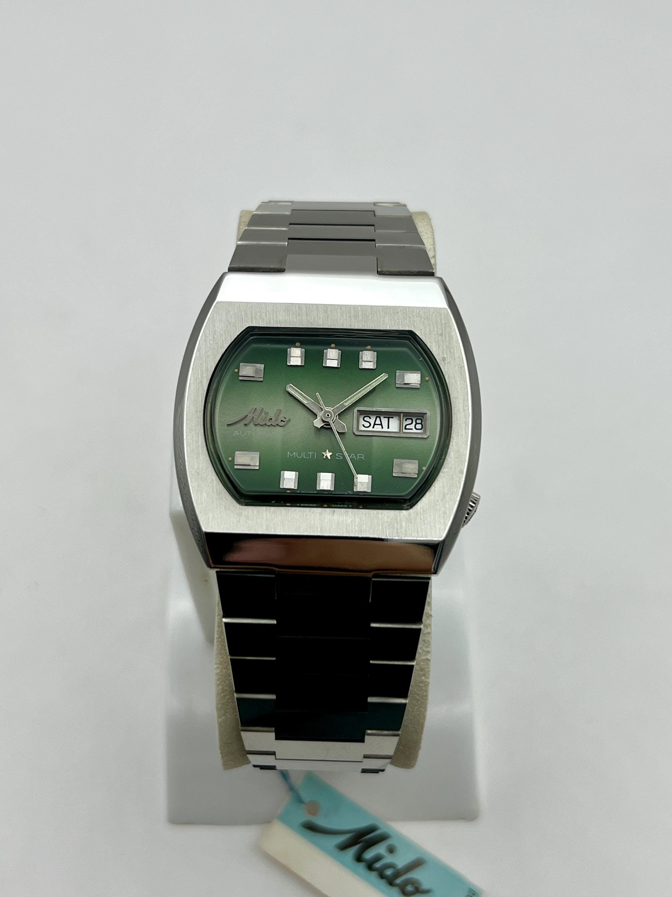 Mido Multistar Automatic “N.O.S” DAY/DATE. Vintage Men's